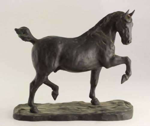 Bronze Sculpture of a Horse, by Barye